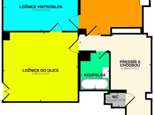 Pronájem bytu 3+kk, Praha - Malá Strana, Újezd, 77 m2