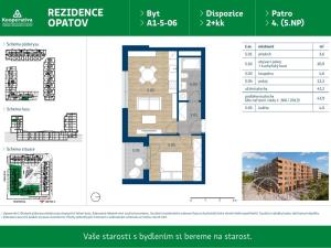 Pronájem bytu 2+kk, Praha, Líbalova, 43 m2
