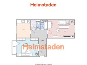 Pronájem bytu 2+1, Havířov - Město, Husova, 56 m2