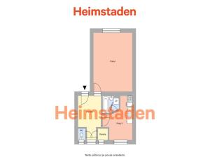 Pronájem bytu 1+1, Ostrava - Michálkovice, Štěpničkova, 47 m2