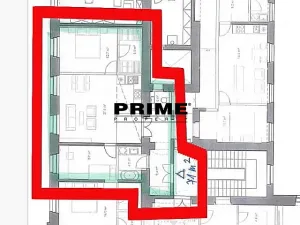 Pronájem bytu 3+kk, Praha - Nové Město, Lazarská, 71 m2