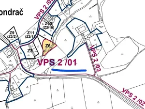 Dražba pozemku pro bydlení, Kamenná, 2542 m2