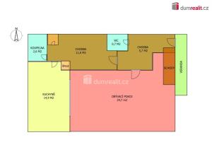 Prodej bytu 2+kk, Pardubice - Ohrazenice, Arbesova, 117 m2