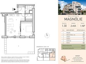 Prodej bytu 2+kk, Praha - Vysočany, U vysočanského pivovaru, 49 m2