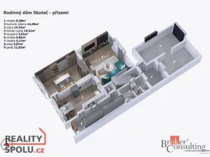 Prodej rodinného domu, Skuteč, Vilibalda Svobody, 75 m2