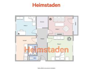 Pronájem bytu 3+1, Karviná - Hranice, Rudé armády, 77 m2