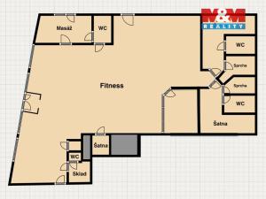 Prodej obchodního prostoru, Praha - Smíchov, Kobrova, 276 m2