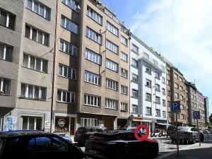 Pronájem bytu 1+kk, Praha - Holešovice, Veverkova, 29 m2