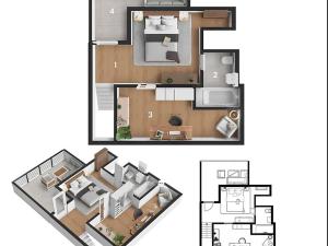 Pronájem bytu 3+kk, Praha - Vršovice, Ruská, 84 m2