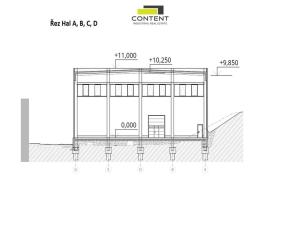 Pronájem skladu, Rousínov, Tománkova, 1500 m2