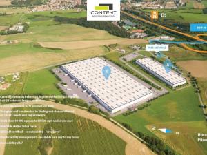 Pronájem skladu, Zdice, Komenského, 10000 m2