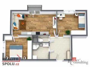 Prodej bytu 3+kk, Lázně Kynžvart, Královské svahy, 65 m2