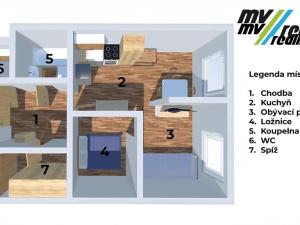 Prodej bytu 1+1, Milovice, Topolová, 44 m2