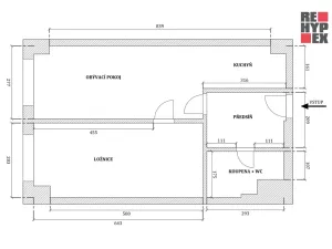 Pronájem bytu 2+kk, Liberec - Liberec III-Jeřáb, Tatranská, 53 m2