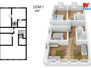 Prodej chalupy, Lipová-lázně - Horní Lipová, 175 m2