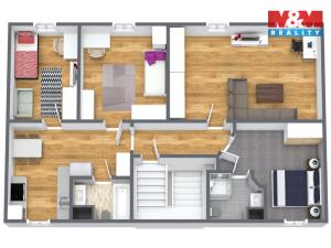 Prodej bytu 4+1, Sokolov, nábřeží Petra Bezruče, 93 m2