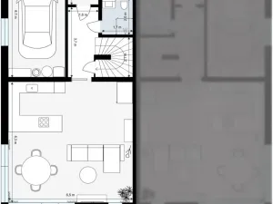 Prodej rodinného domu, Milovice - Mladá, Tyršova, 160 m2
