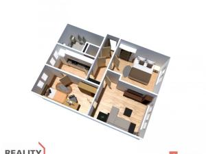 Prodej bytu 3+1, Oldřišov, Opavská, 56 m2