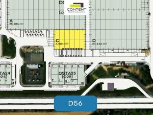 Pronájem skladu, Ostrava - Hrabová, K Zyfu, 3504 m2