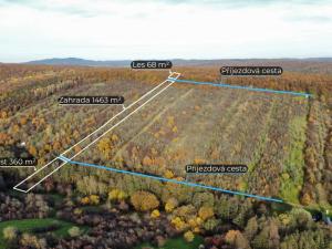 Prodej zahrady, Újezdec, 1891 m2