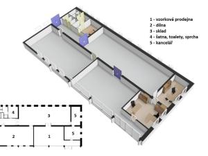 Prodej obchodního prostoru, Studenec, 265 m2
