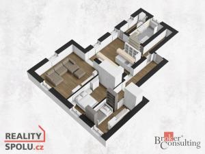 Prodej bytu 3+1, Liberec - Liberec I-Staré Město, U Náspu, 107 m2