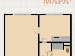 Prodej bytu 1+1, Chomutov, Písečná, 36 m2