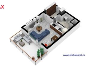 Pronájem bytu 1+kk, Hradec Králové, V Koutech, 37 m2