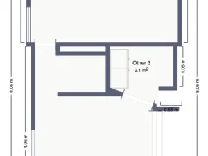 Prodej rodinného domu, Zlín, Podvesná XIV, 68 m2