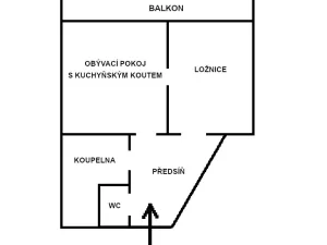 Pronájem bytu 2+kk, Praha - Vršovice, Slovinská, 50 m2