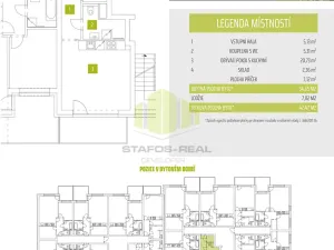 Pronájem bytu 1+kk, Olomouc, Janského, 35 m2