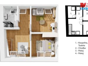 Prodej bytu 4+kk, Troubsko, Jihlavská, 136 m2