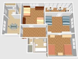 Pronájem bytu 3+1, Brno, Těsnohlídkova, 121 m2