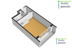 Pronájem bytu 1+kk, Liberec, Na Perštýně, 42 m2