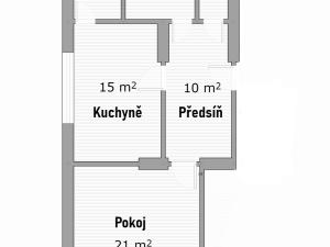 Pronájem bytu 1+1, Praha - Smíchov, Franty Kocourka, 55 m2