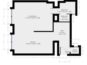 Pronájem bytu 1+1, Praha - Vršovice, Ruská, 43 m2