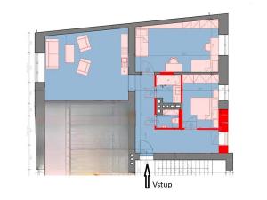 Pronájem bytu 3+kk, Ostrava - Mariánské Hory, Mariánské náměstí, 83 m2