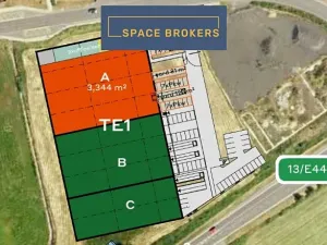 Pronájem skladu, Krupka, Pod Dolní drahou, 2517 m2