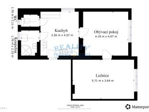 Pronájem bytu 2+1, Ústí nad Labem - Neštěmice, Železná, 63 m2