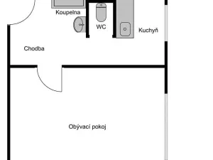 Prodej bytu 1+1, Liberec, Pazderkova, 35 m2