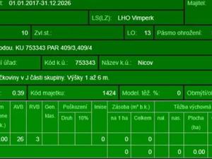 Prodej podílu pole, Nicov, 2230 m2