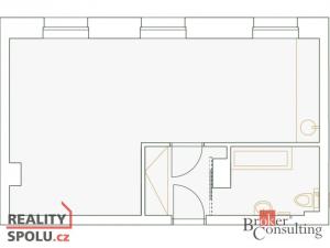 Pronájem bytu 1+kk, Světnov, 37 m2