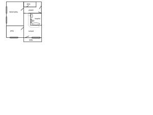 Pronájem bytu 2+1, Teplice, Gagarinova, 50 m2