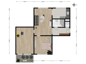 Prodej bytu 3+1, Jihlava, Vrchlického, 74 m2