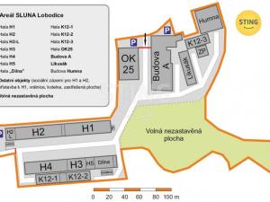 Pronájem skladu, Lobodice, 360 m2