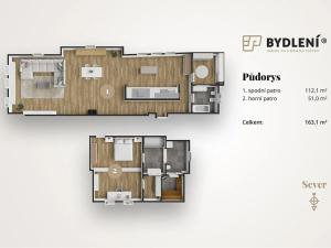Prodej bytu 2+kk, Teplice, Kollárova, 163 m2