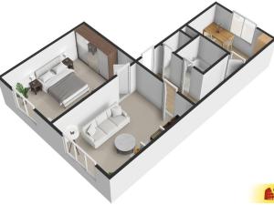 Prodej bytu 2+1, Uherský Brod, 56 m2