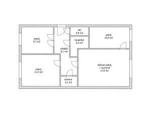 Pronájem bytu 4+kk, Kladno - Kročehlavy, Děčínská, 68 m2