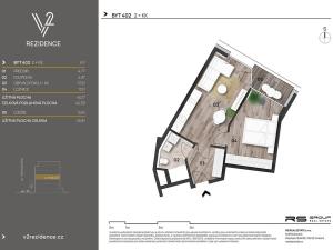 Prodej bytu 2+kk, Praha - Košíře, Hlaváčkova, 42 m2