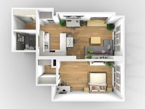 Pronájem bytu 2+kk, Praha - Libeň, Čihákova, 55 m2